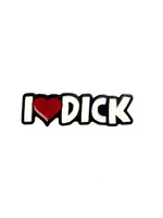Geeky And Kinky I Heart Dick Enamel Pin