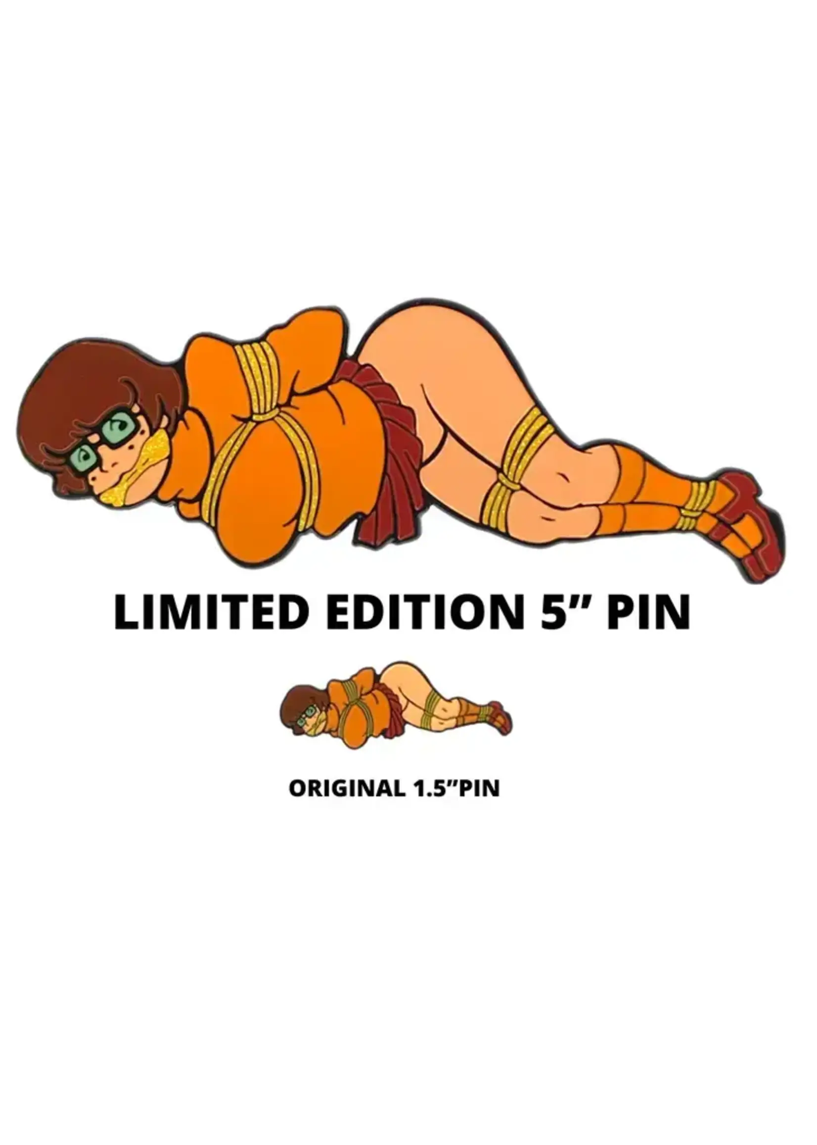 Geeky And Kinky The Nerdy Girl Limited Edition 5 Inch Pin