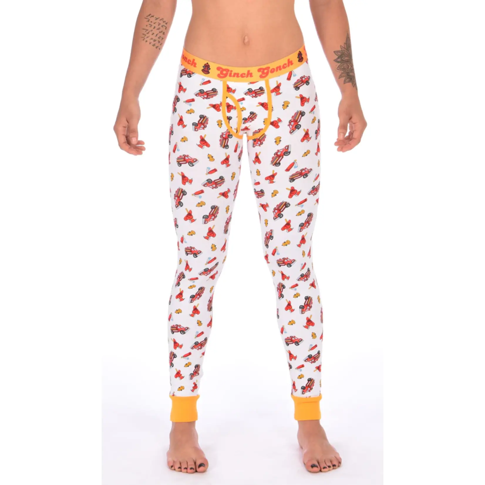 Ginch Gonch GG Fire Fighters Leggings  SM