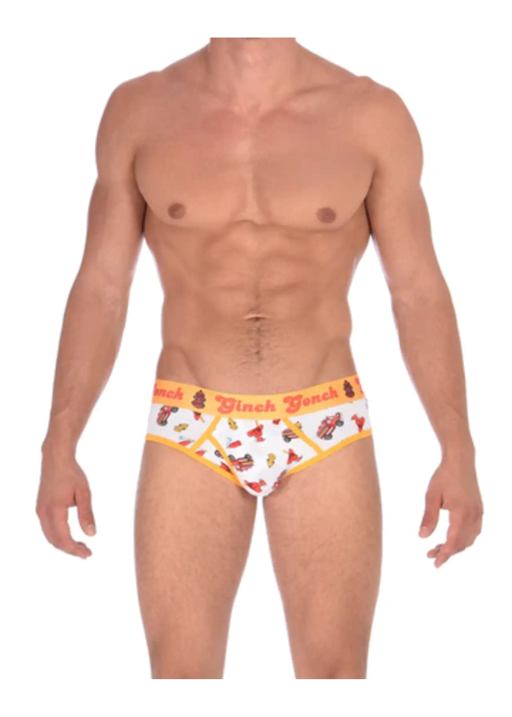 Ginch Gonch GG Fire Fighters Low Rise Brief SM