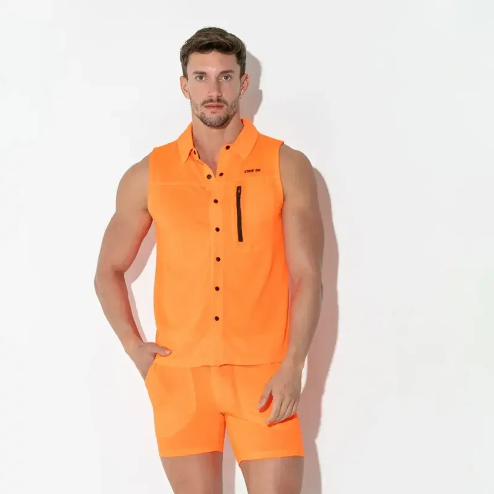 Code 22 Vivid Sleeveless Shirt