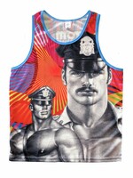 Kweer Cards/Peachy Kings Tom of Finland PRIDE Mesh Tanks