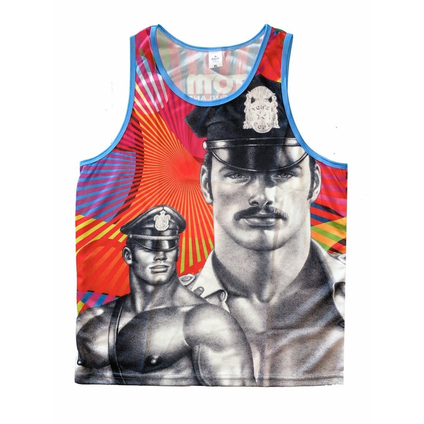 Kweer Cards/Peachy Kings Tom of Finland PRIDE Mesh Tanks