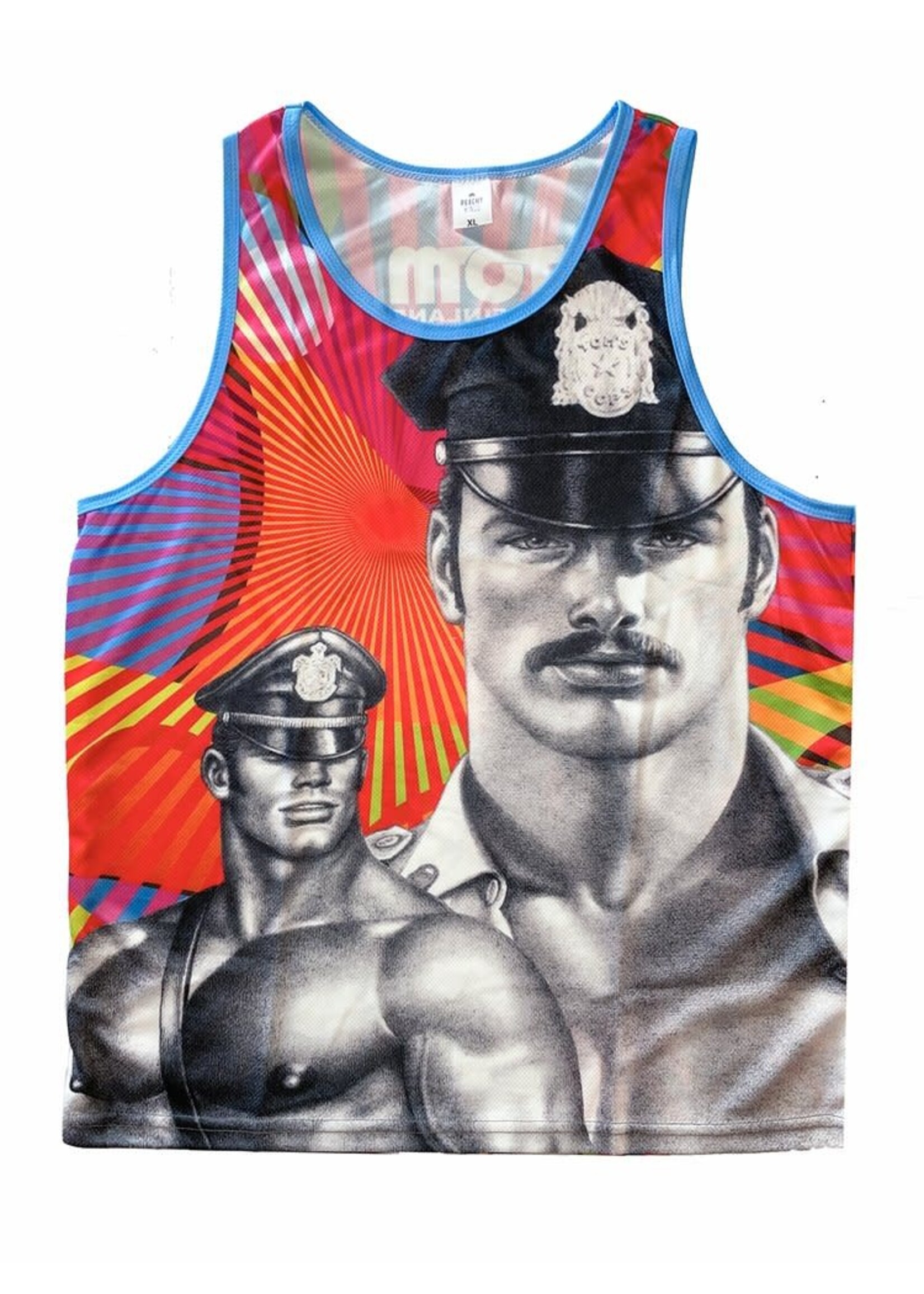 Kweer Cards/Peachy Kings Tom of Finland PRIDE Mesh Tanks
