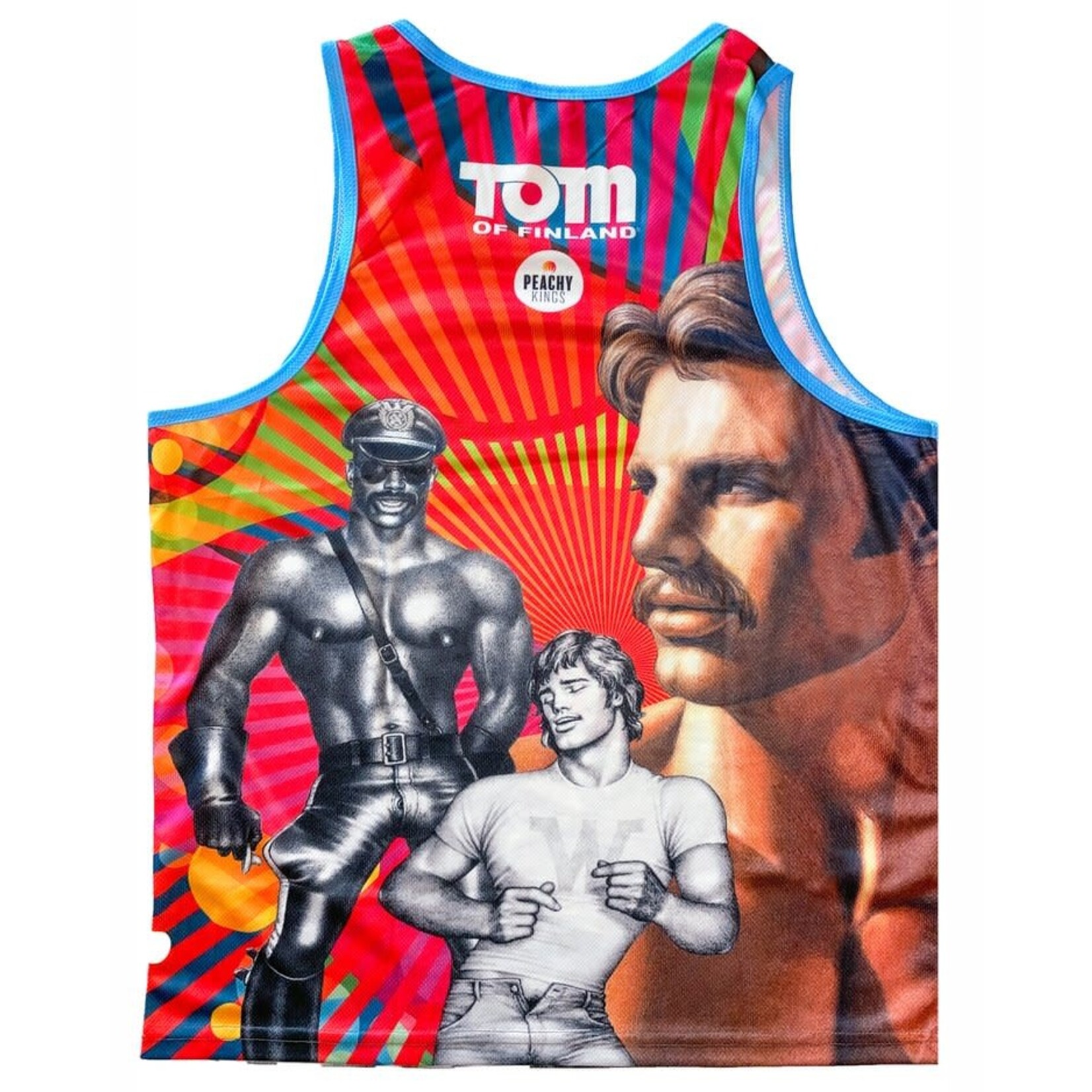 Kweer Cards/Peachy Kings Tom of Finland PRIDE Mesh Tanks