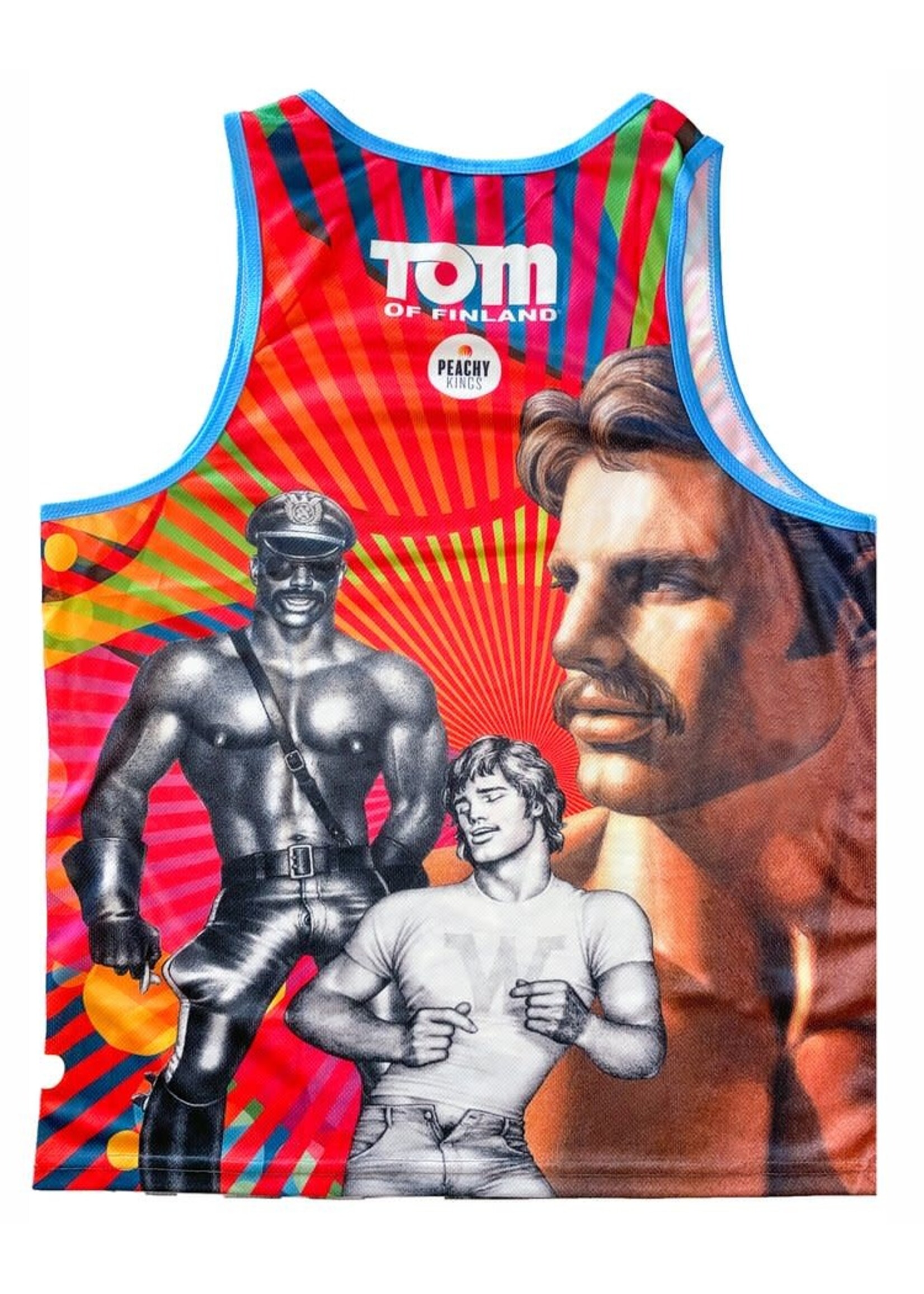 Kweer Cards/Peachy Kings Tom of Finland PRIDE Mesh Tanks