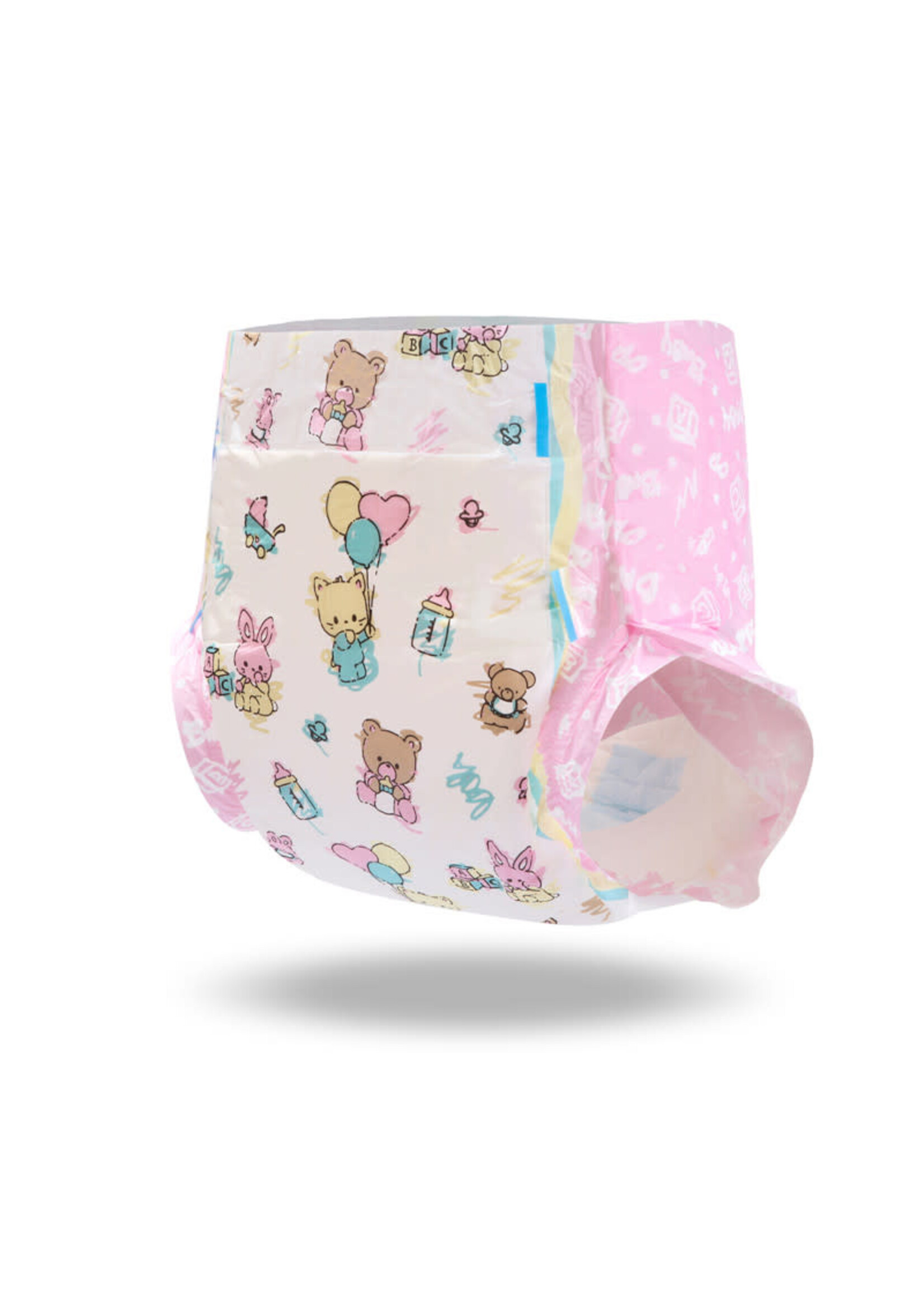 LittleForBig Baby Cuties Adult Diapers (10pieces/BAG)