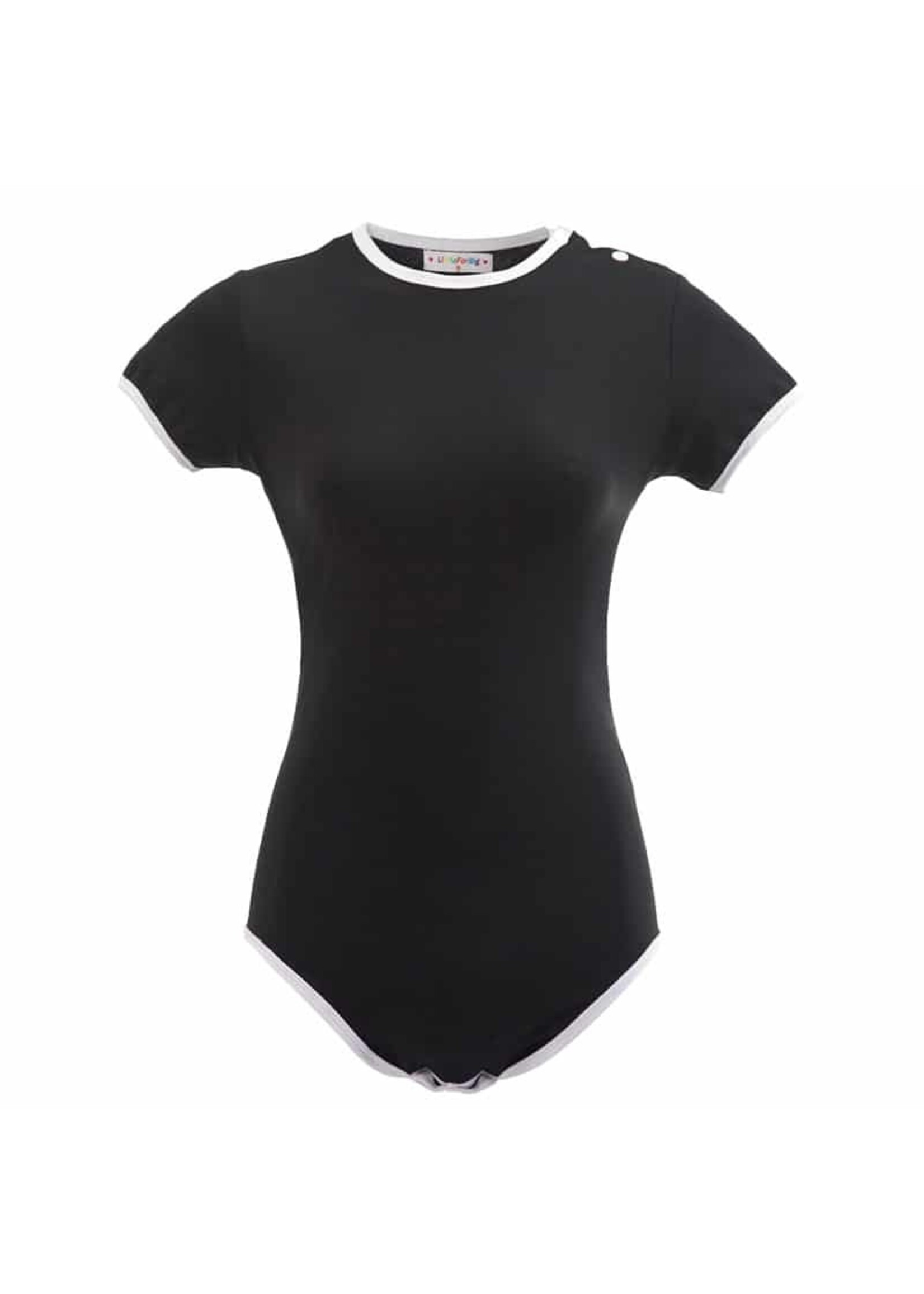 LittleForBig Classic Series Onesie Bodysuit Black