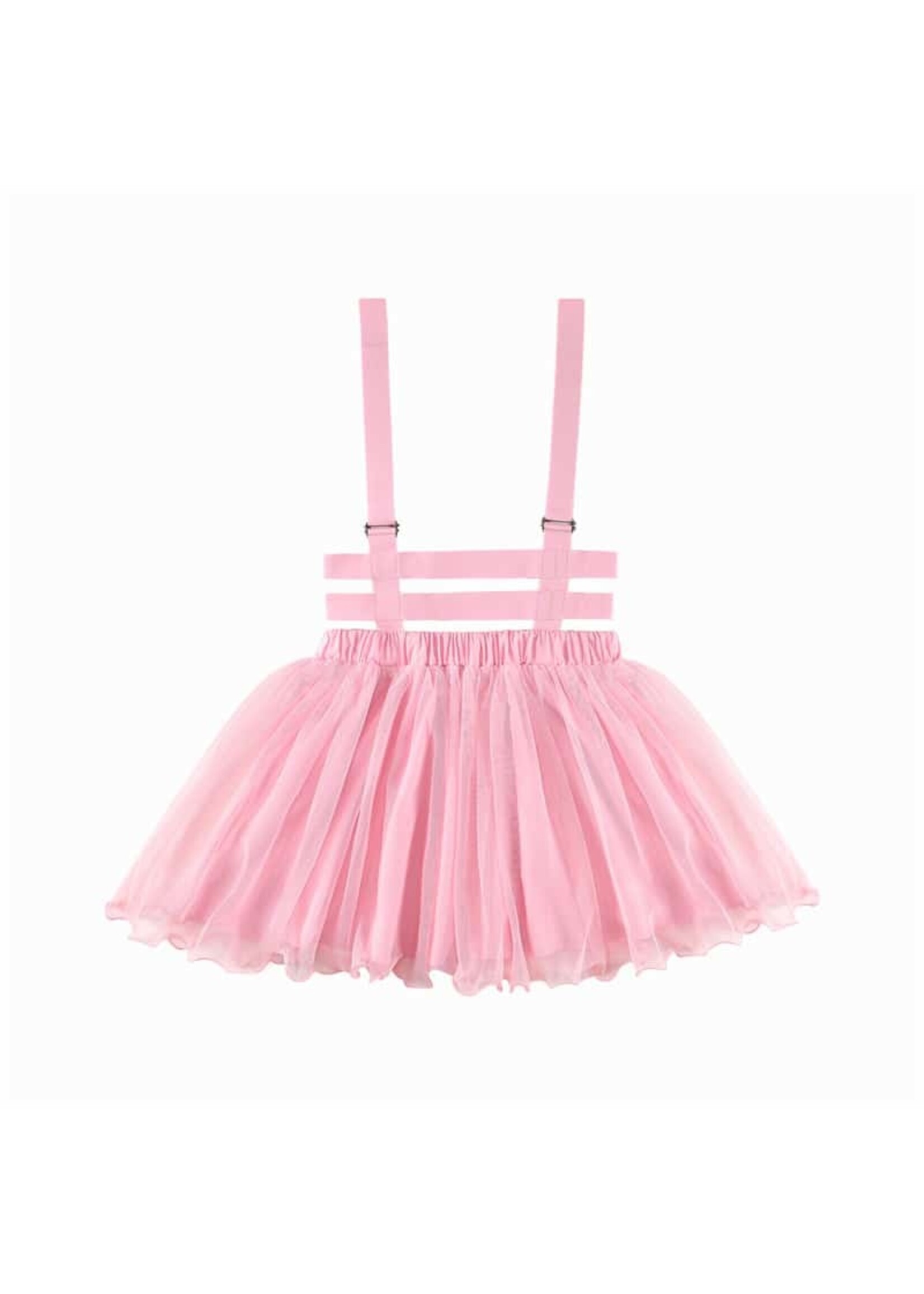 LittleForBig Heartbreaker Jumper Skirt Pink
