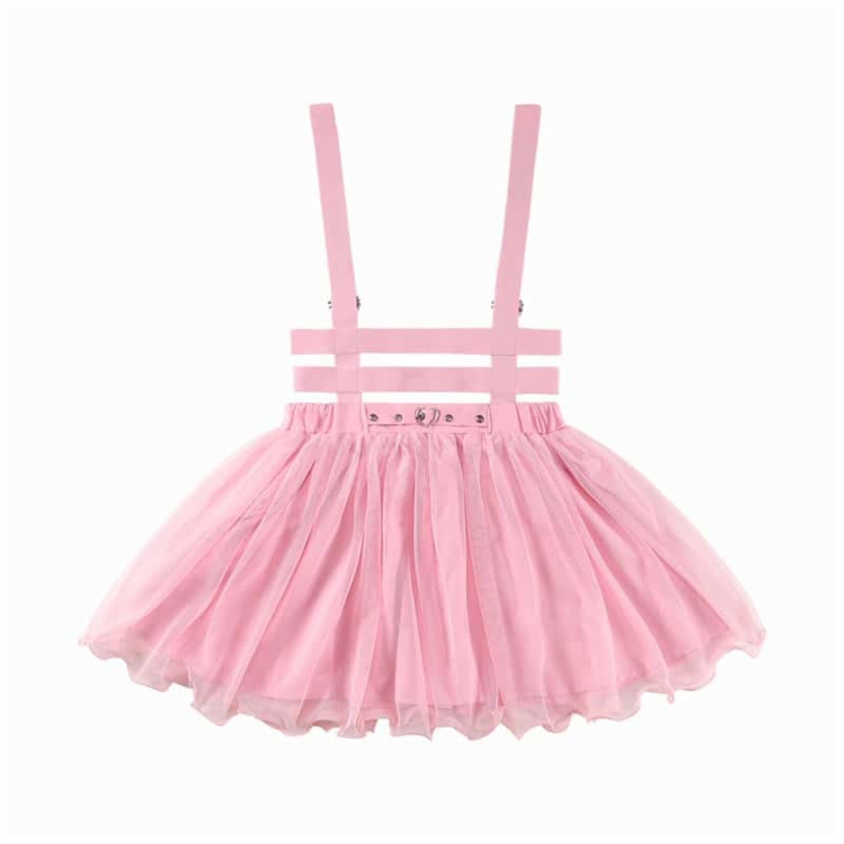 LittleForBig Heartbreaker Jumper Skirt Pink