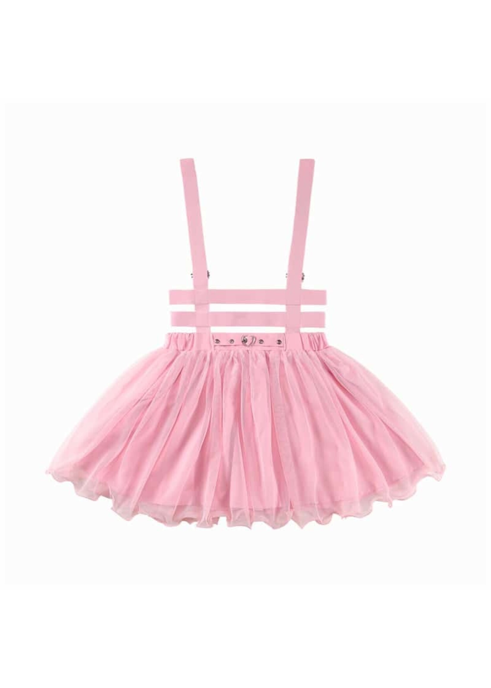 LittleForBig Heartbreaker Jumper Skirt Pink