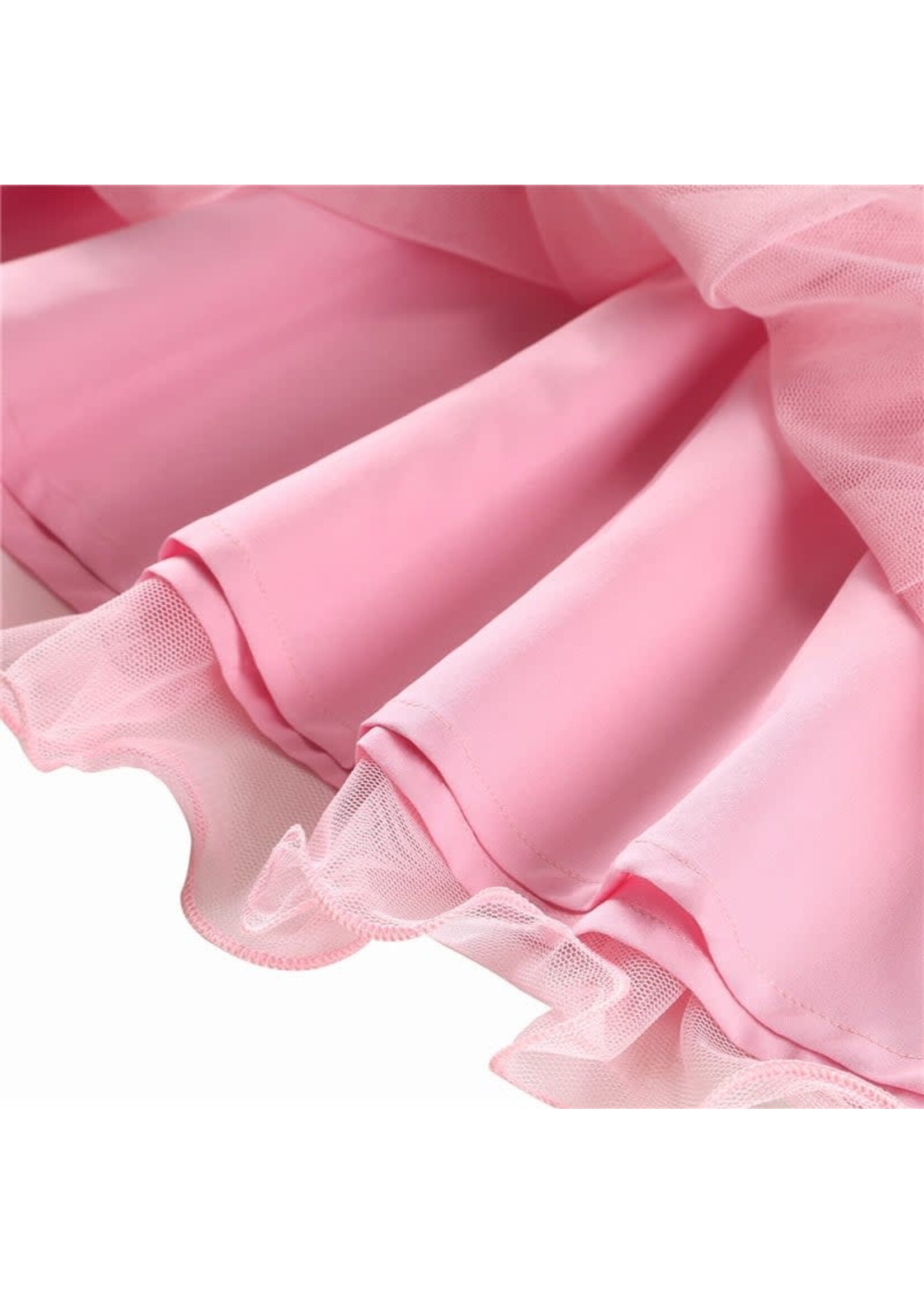 LittleForBig Heartbreaker Jumper Skirt Pink
