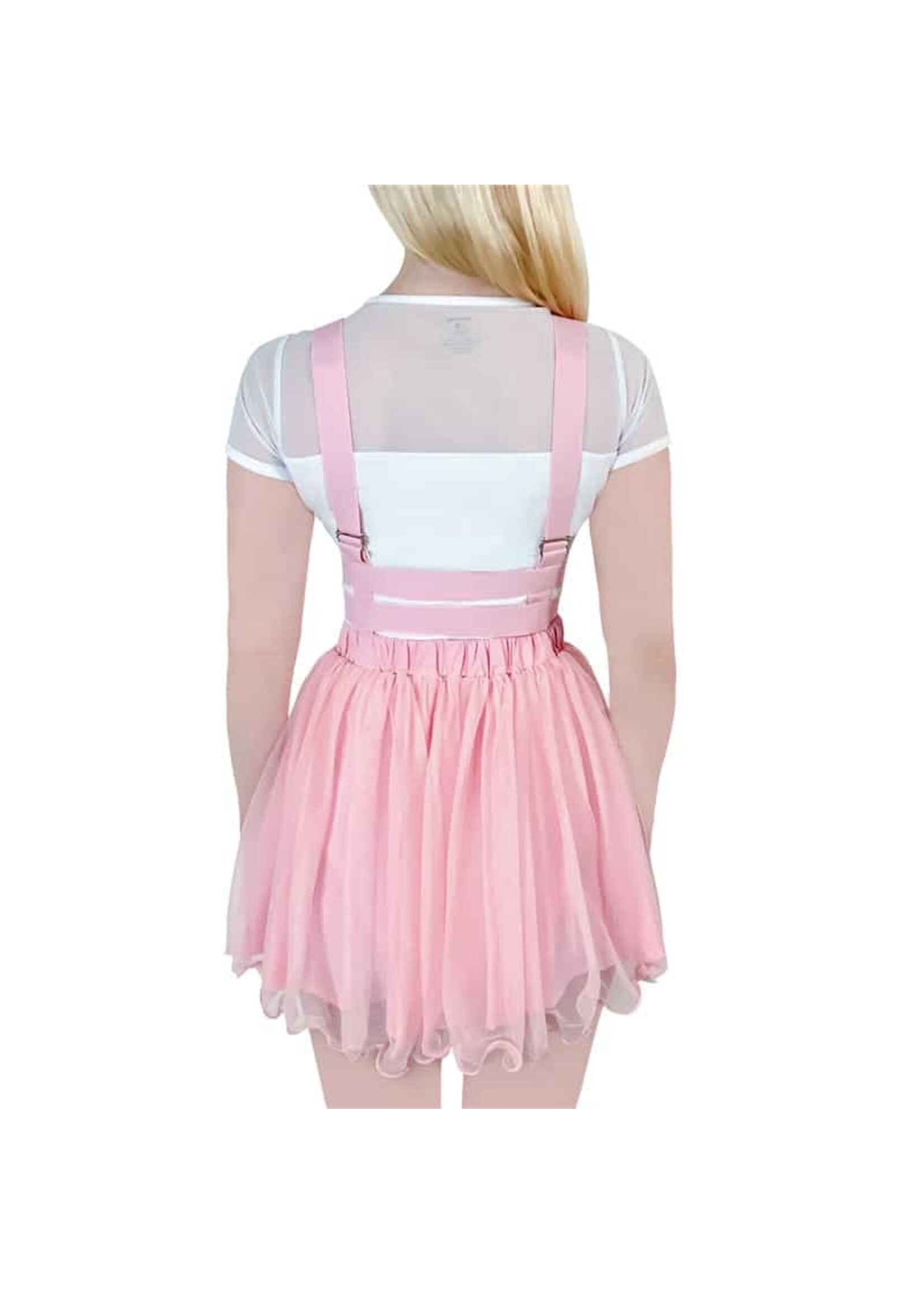 LittleForBig Heartbreaker Jumper Skirt Pink
