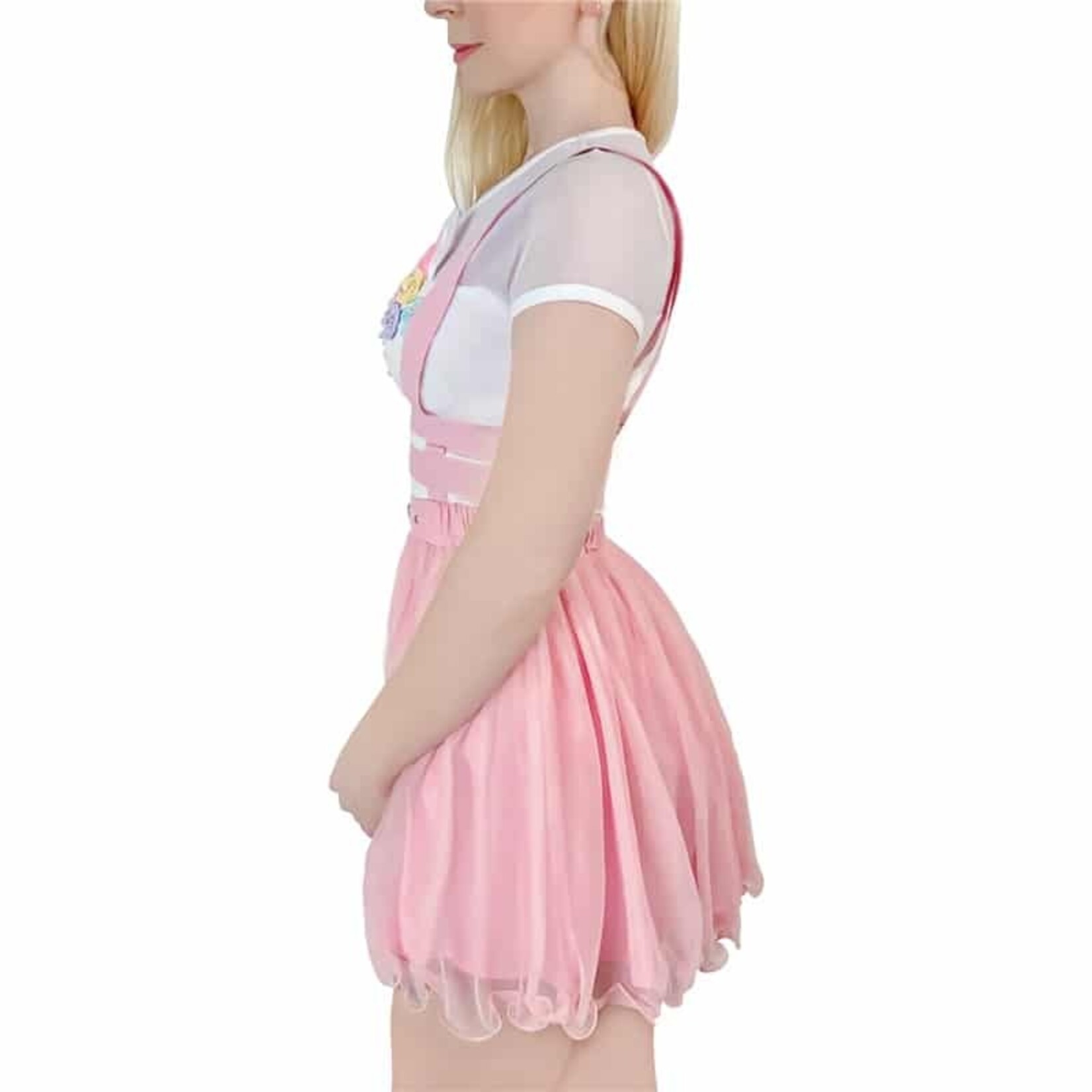 LittleForBig Heartbreaker Jumper Skirt Pink