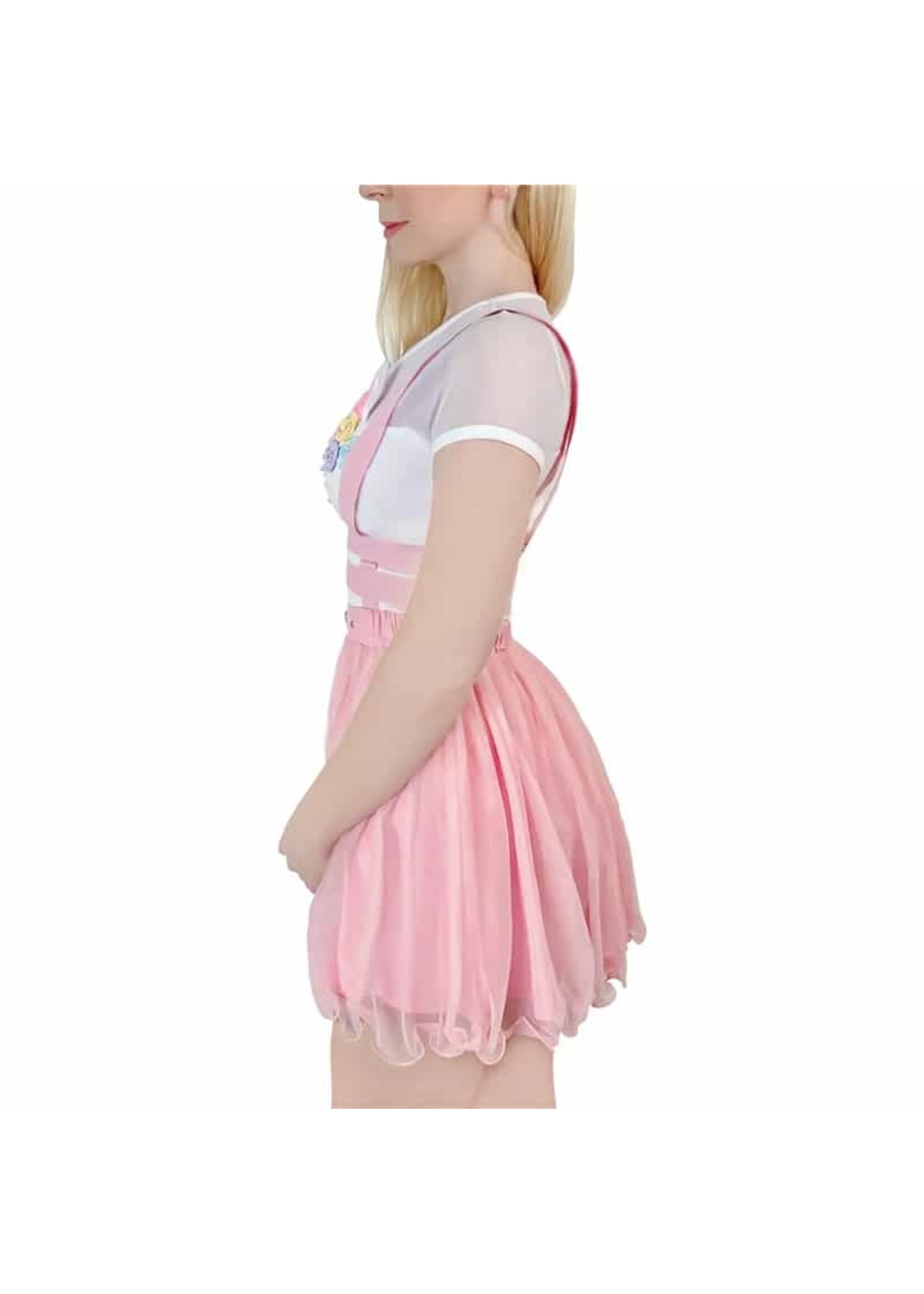 LittleForBig Heartbreaker Jumper Skirt Pink
