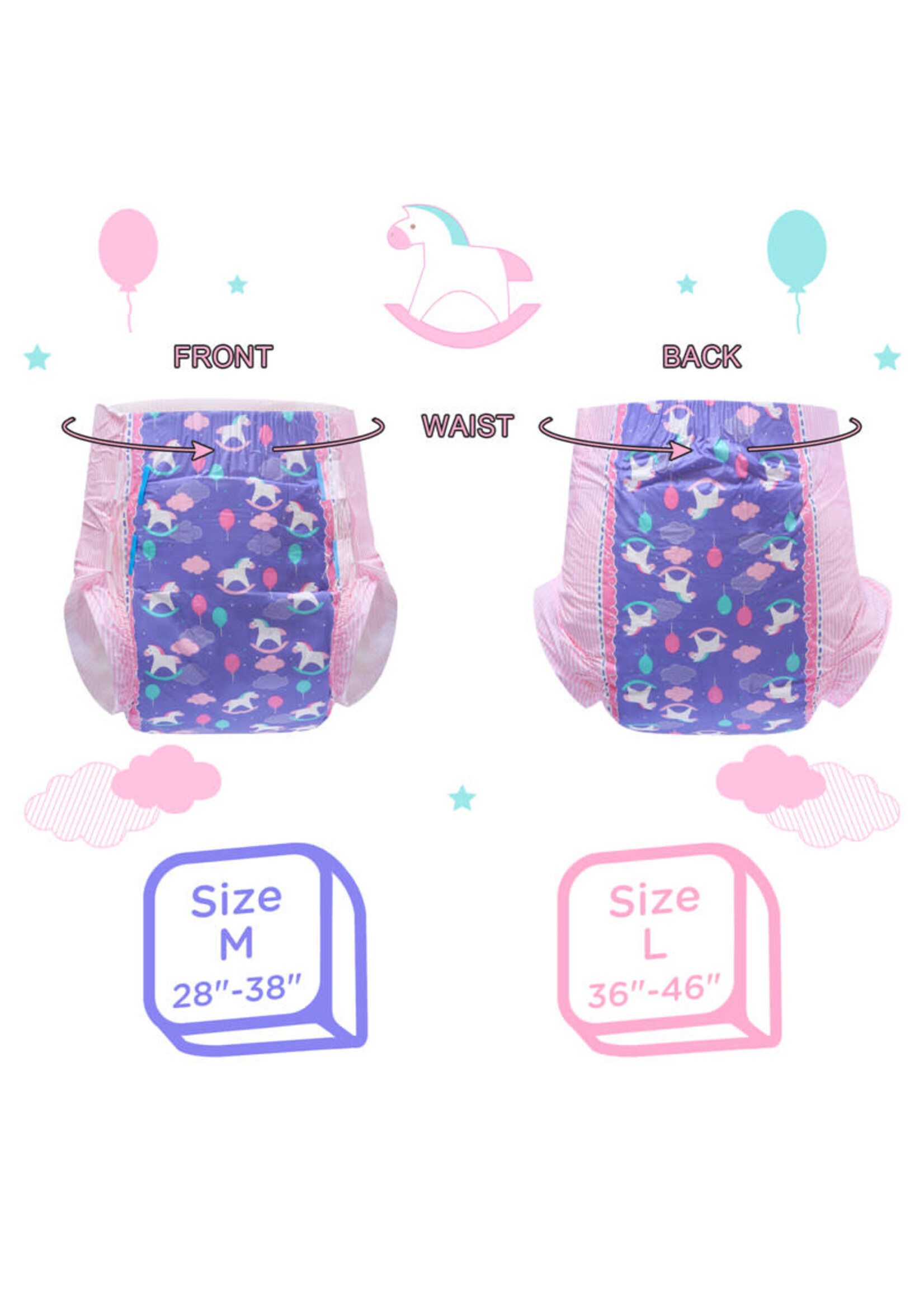 LittleForBig Little Fantasy Adult Diapers (10pieces/BAG)