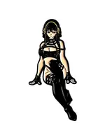 Geeky And Kinky Yolanda Enamel Pin