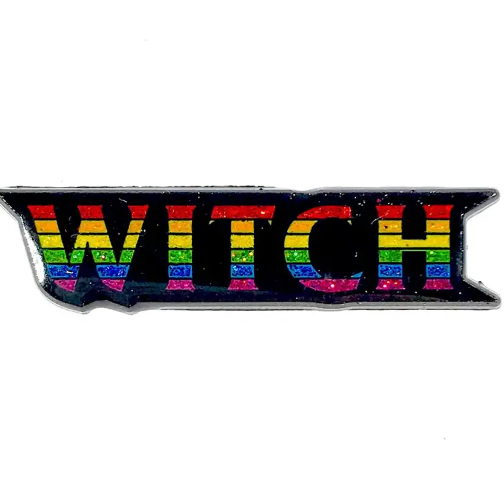 Geeky And Kinky Witch Pride Enamel Pin