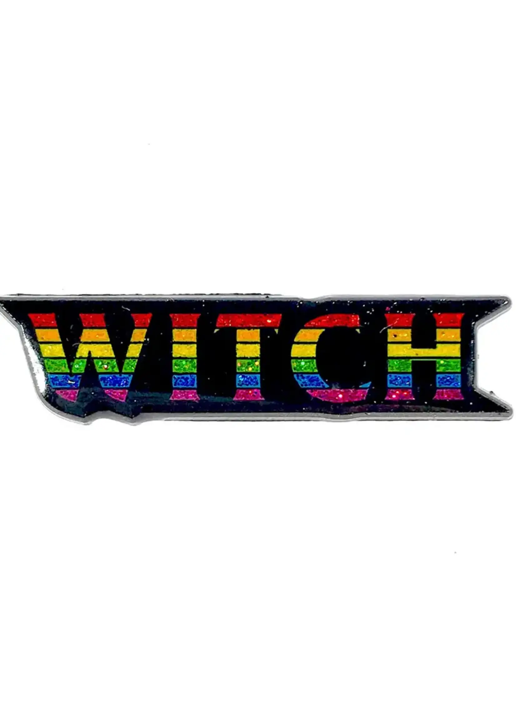 Geeky And Kinky Witch Pride Enamel Pin