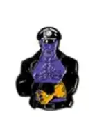 Geeky And Kinky Mad Titan Leather Daddy Enamel Pin