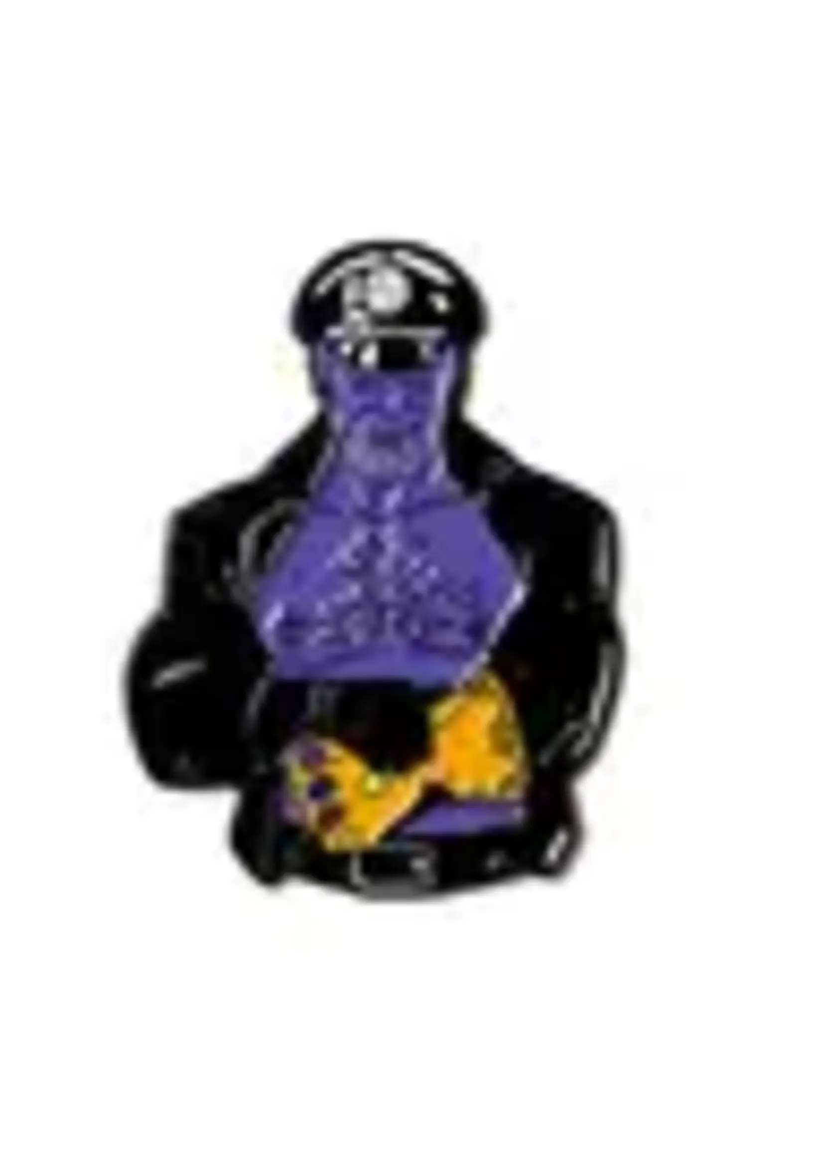 Geeky And Kinky Mad Titan Leather Daddy Enamel Pin