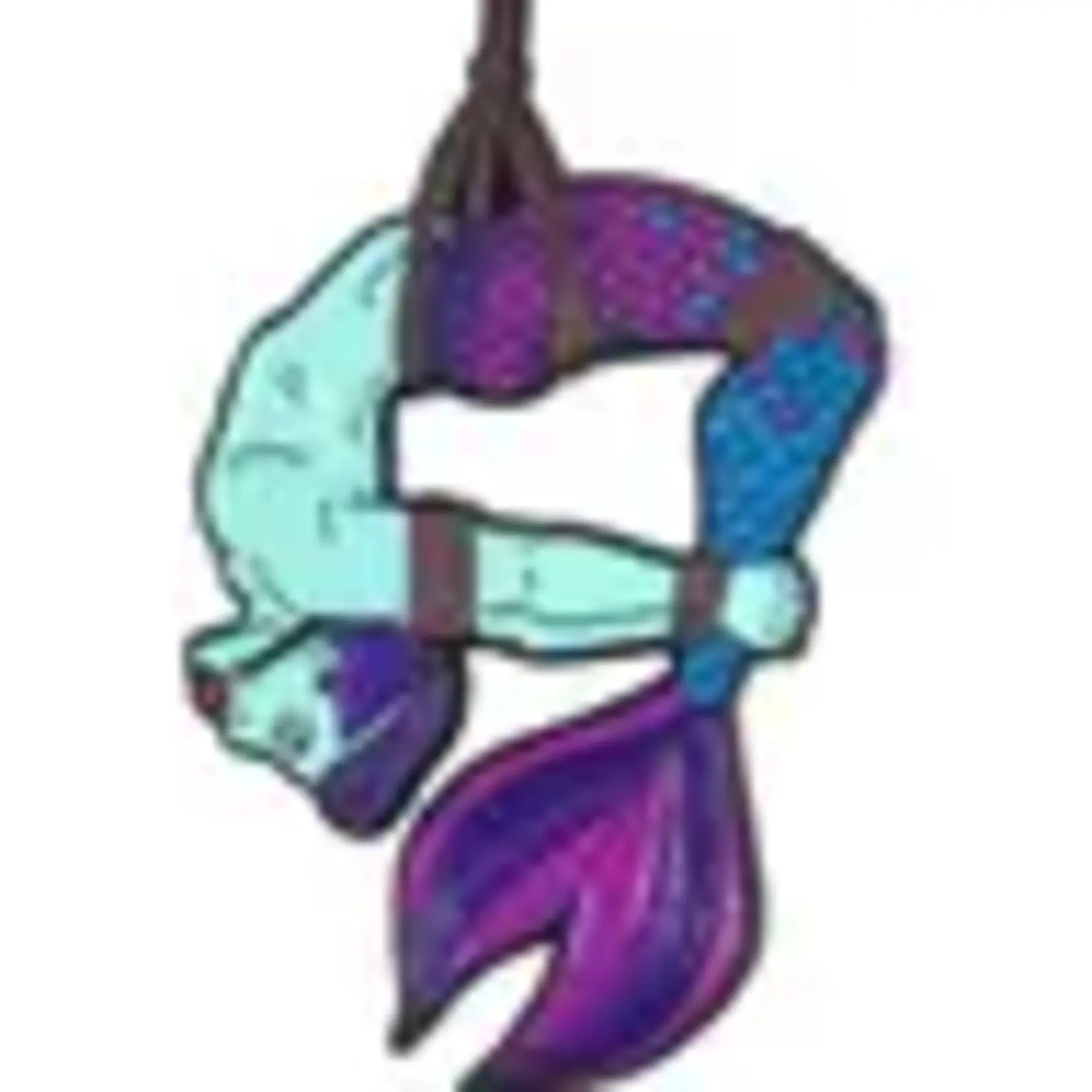 Geeky And Kinky Mermaid (Blue) Enamel Pin