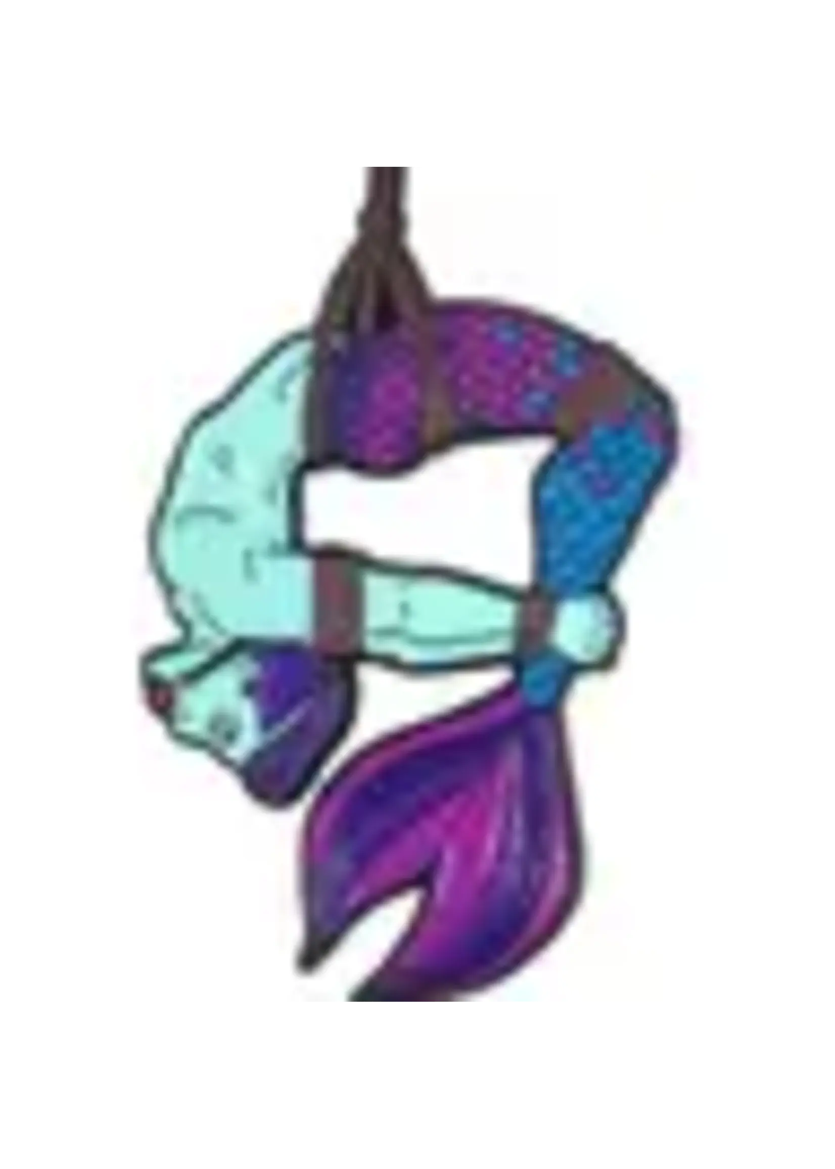Geeky And Kinky Mermaid (Blue) Enamel Pin
