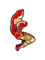 Geeky And Kinky Mistress Jess Enamel Pin