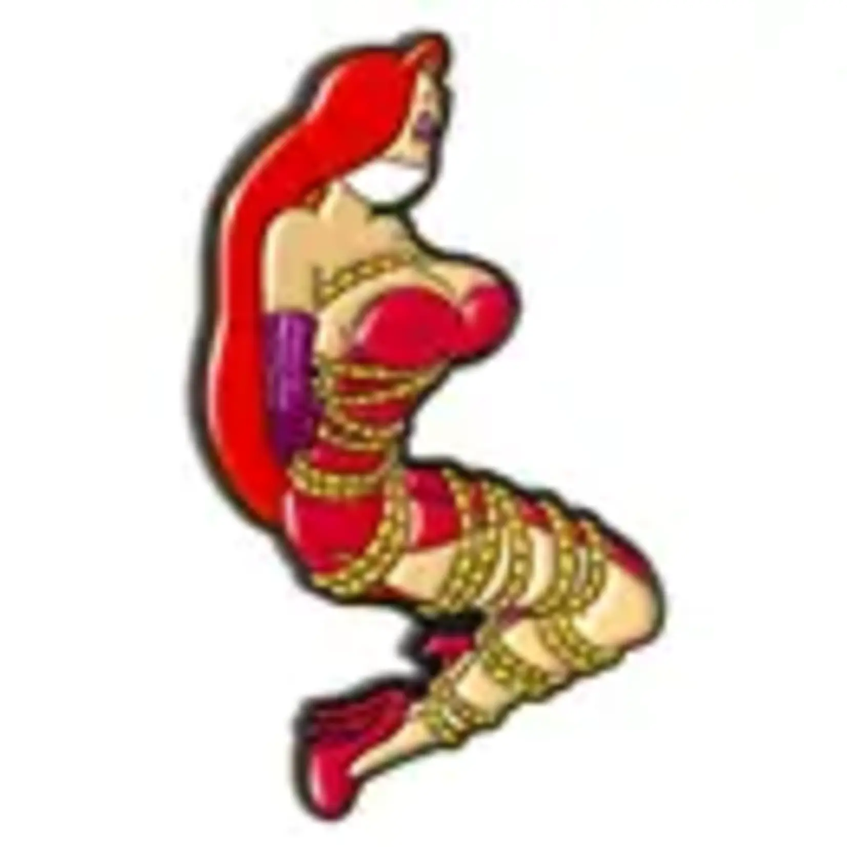 Geeky And Kinky Miss Jess Enamel Pin