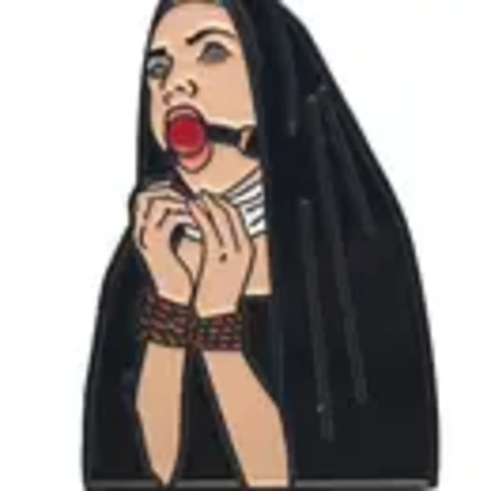 Geeky And Kinky Nunsense Enamel Pin