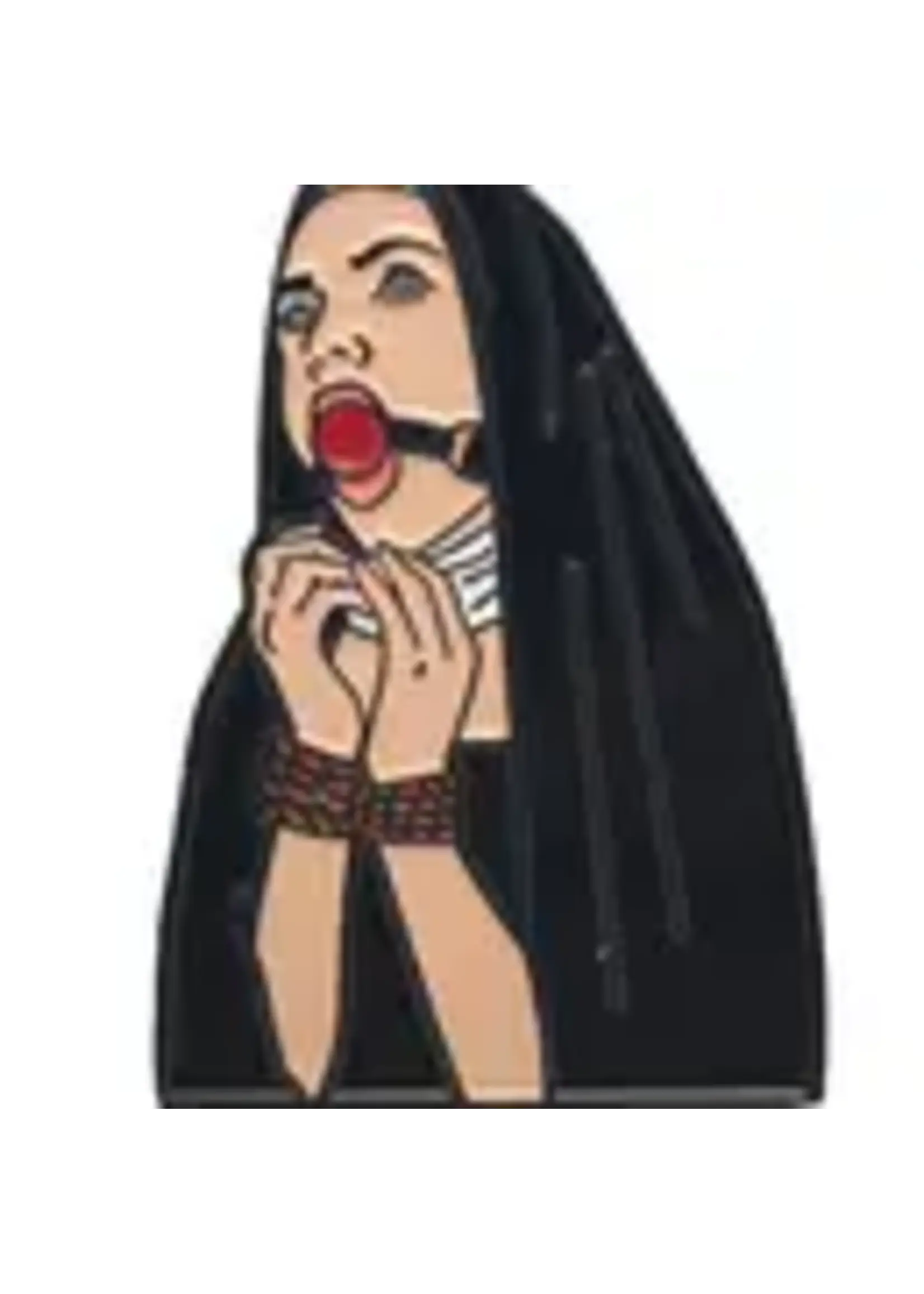 Geeky And Kinky Nunsense Enamel Pin
