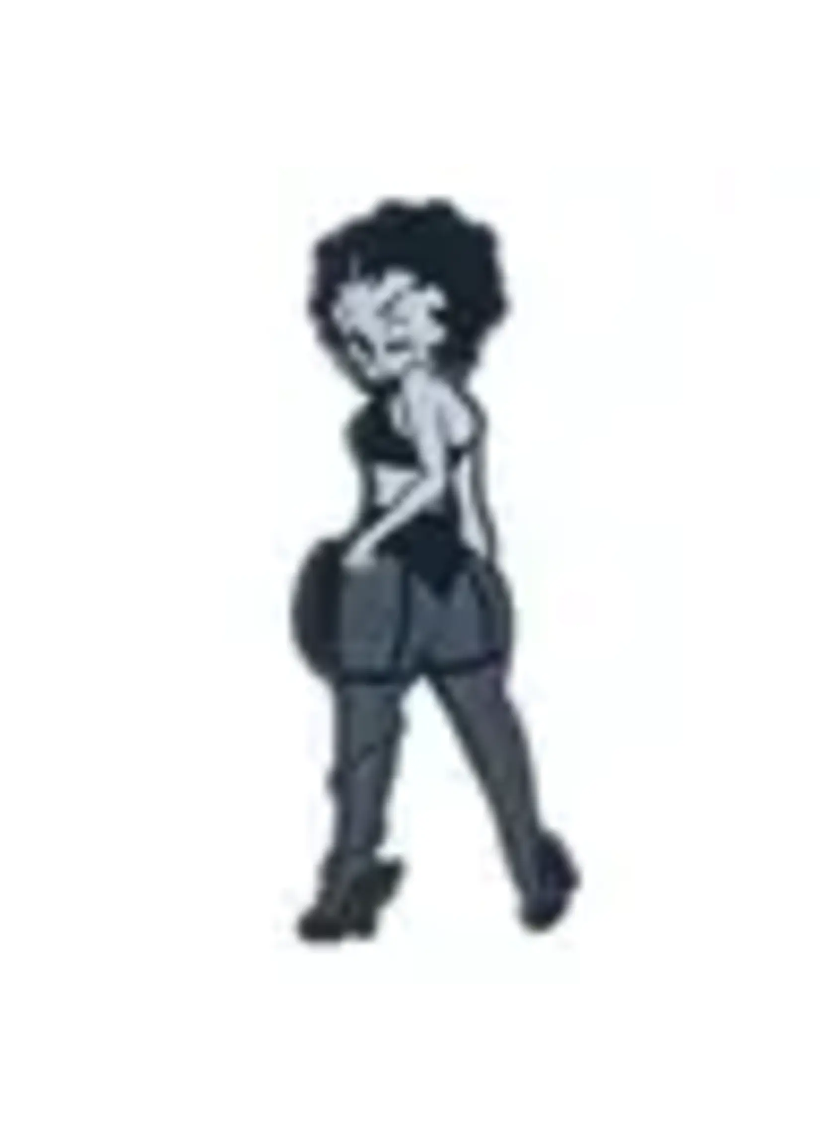Geeky And Kinky Mistress Boop Enamel Pin
