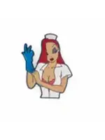 Geeky And Kinky Copy of Nurse Jessica Enamel Pin