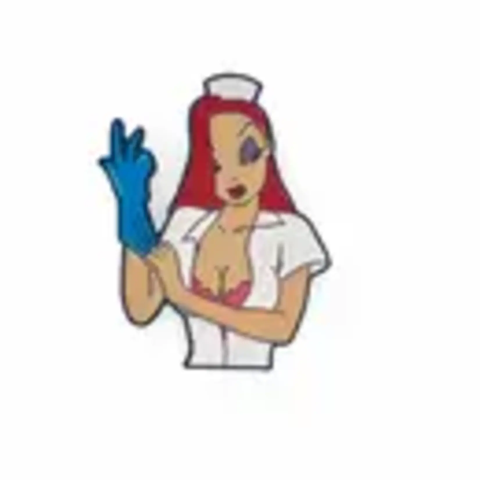 Geeky And Kinky Copy of Nurse Jessica Enamel Pin