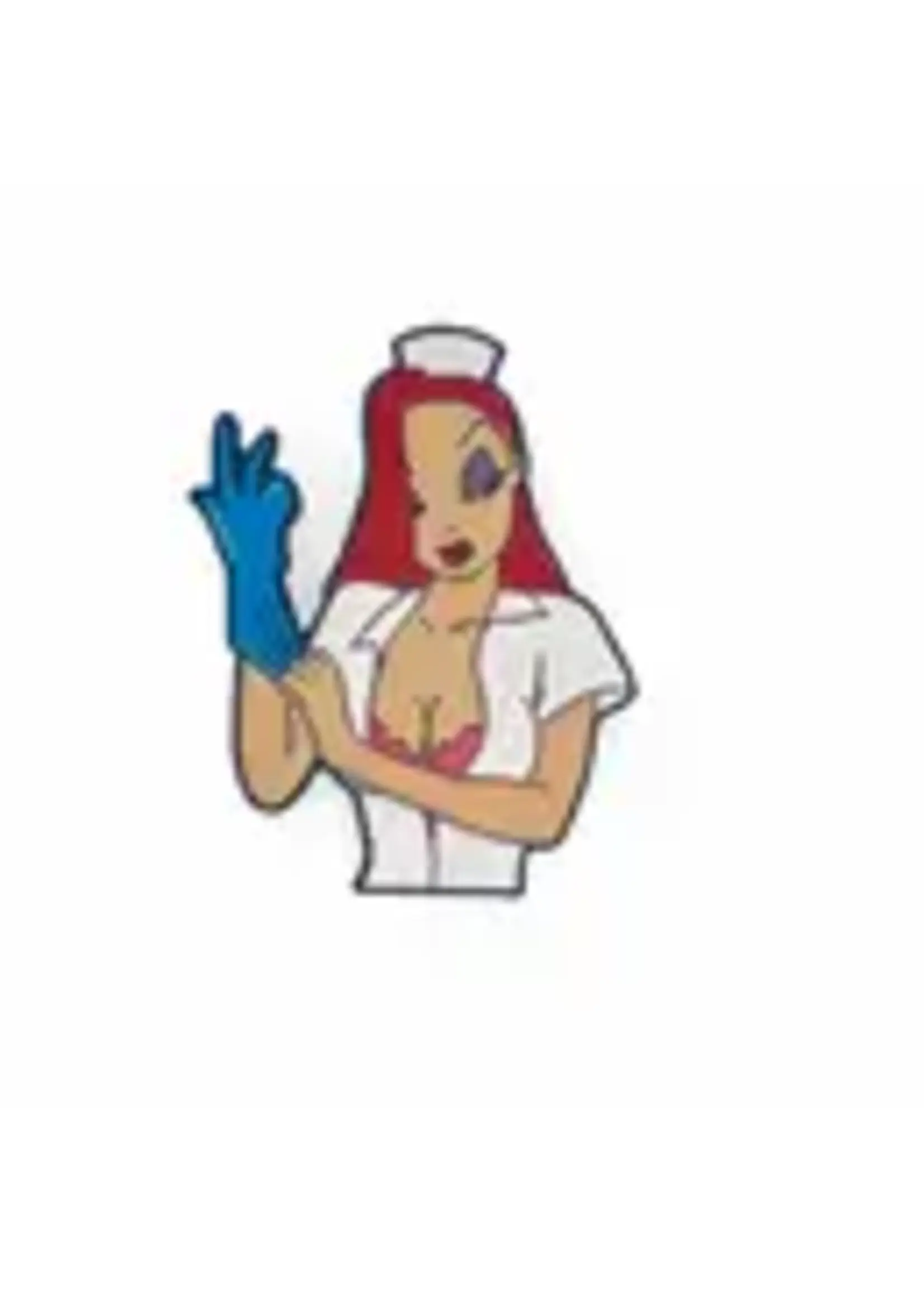 Geeky And Kinky Copy of Nurse Jessica Enamel Pin
