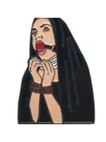 Geeky And Kinky Nunsense Enamel Pin