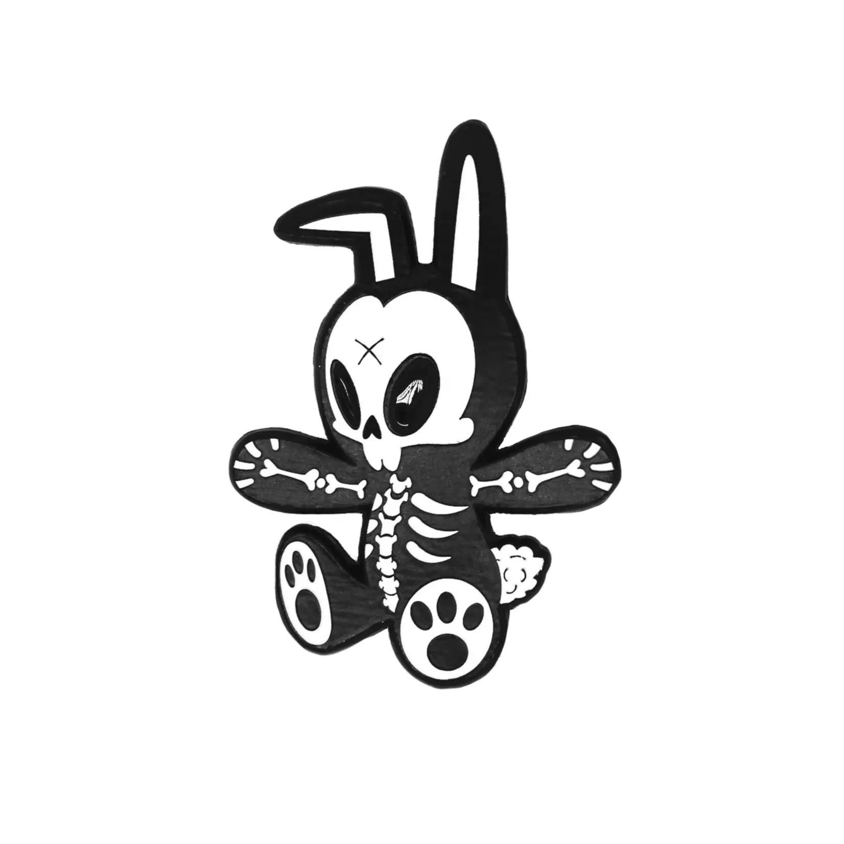 vampirefreaks R.I.P. Rabbit Enamel Pin