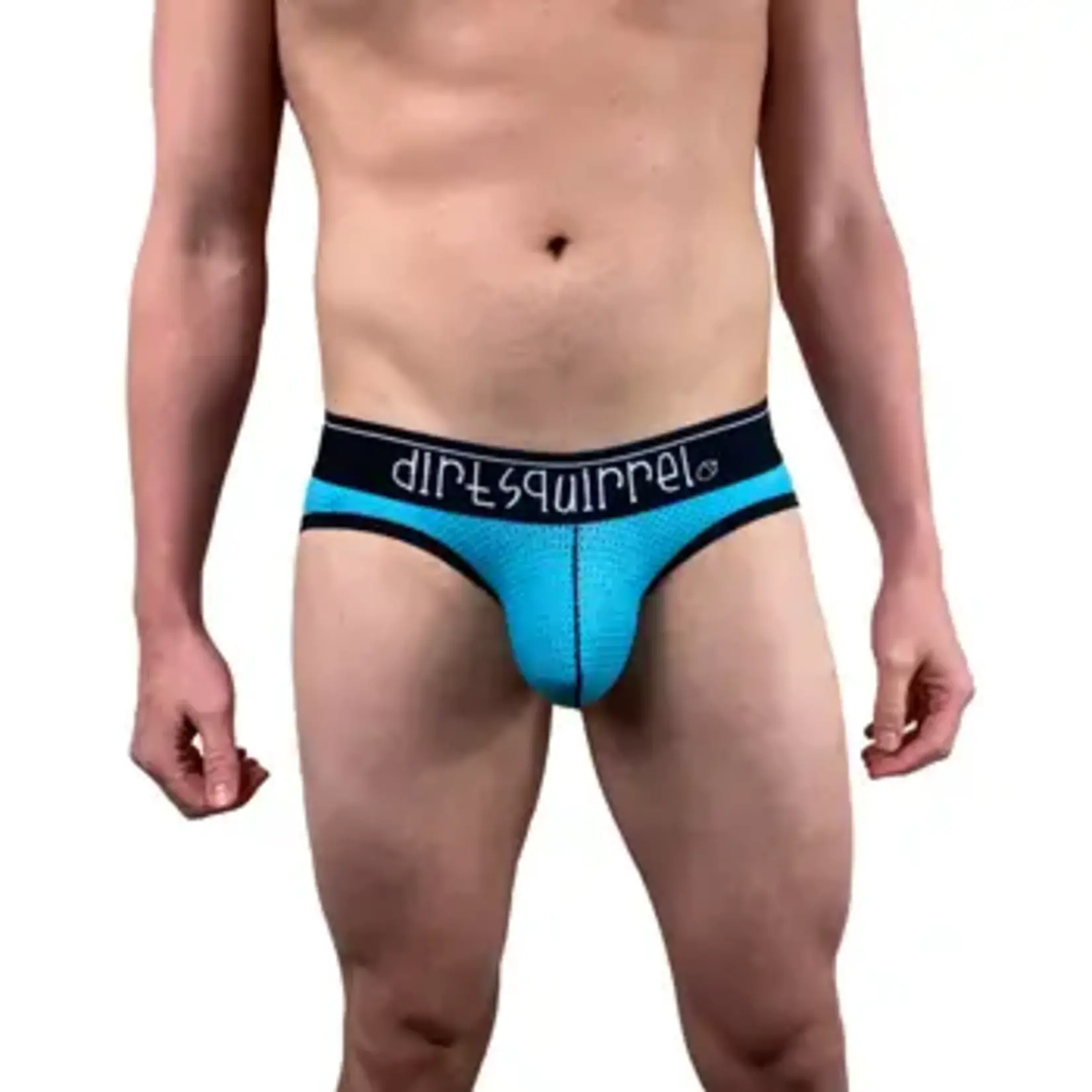 Dirt Squirrel Apparel Topaz Blue Mesh Jock
