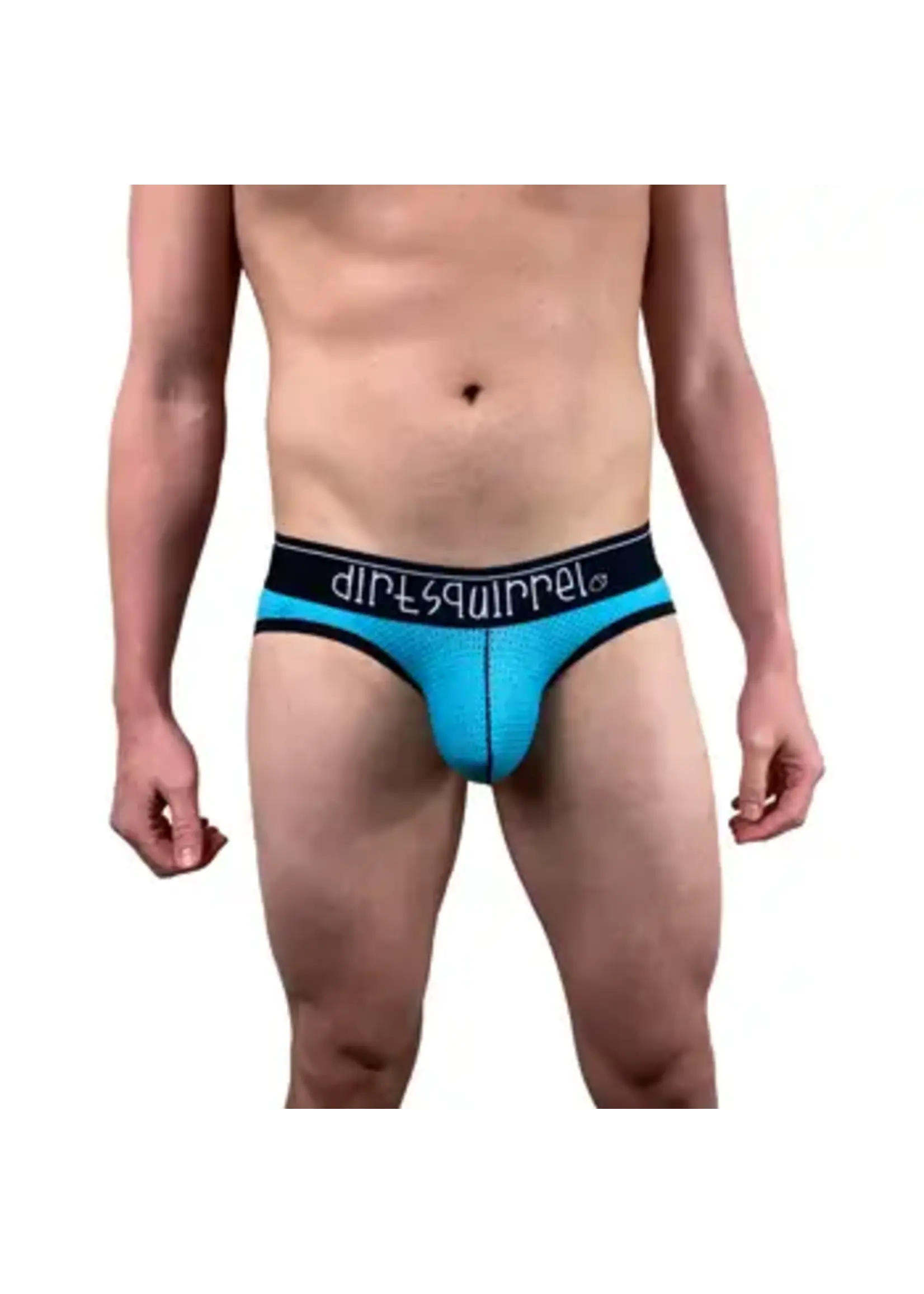 Dirt Squirrel Apparel Topaz Blue Mesh Jock