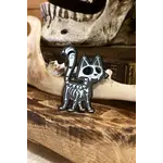 vampirefreaks Skelekitty Enamel Pin