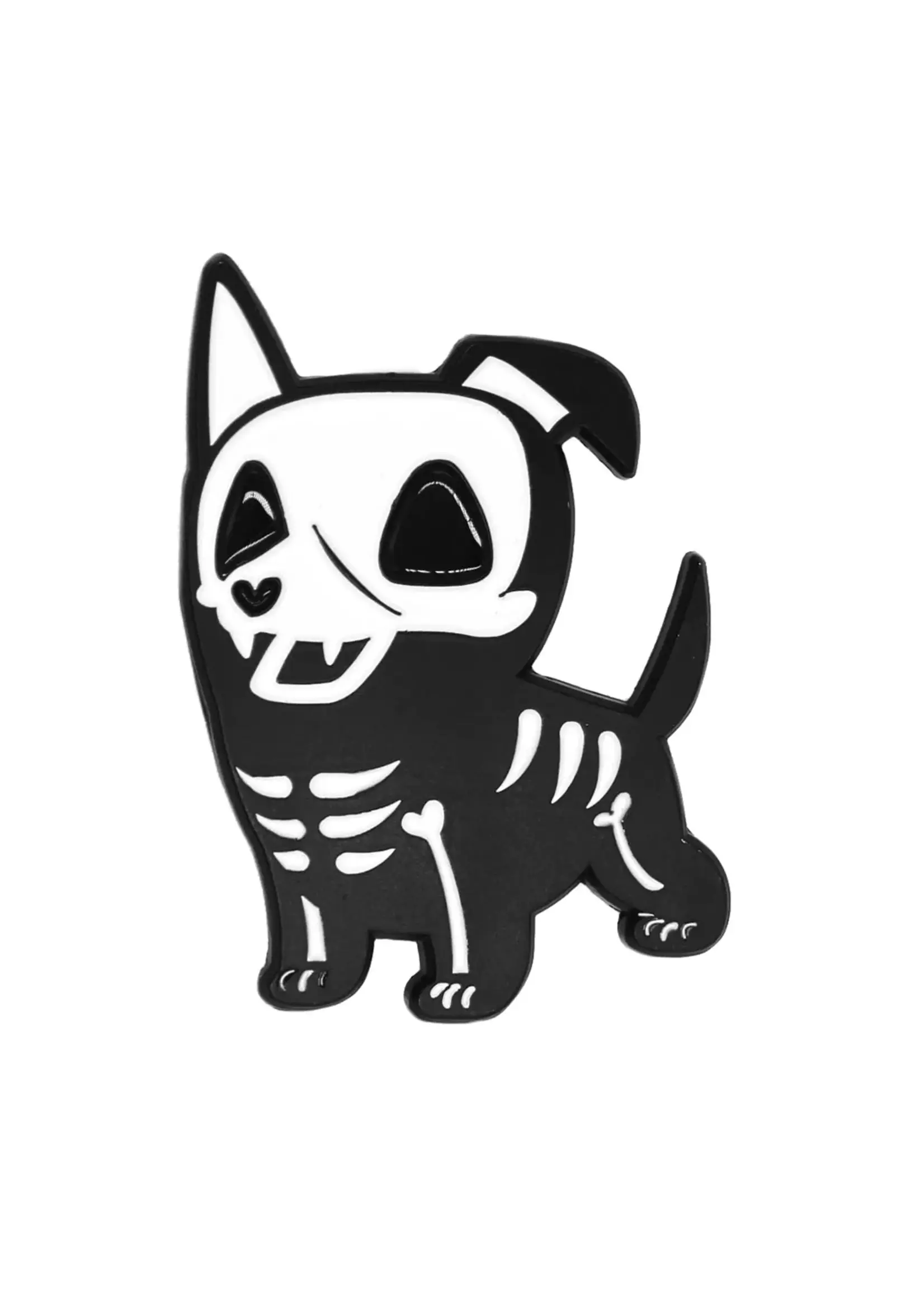 vampirefreaks Barky Bones Enamel Pin