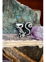 vampirefreaks Purr Evil Enamel Pin
