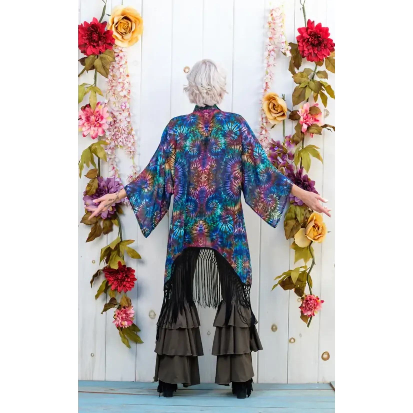 Warrior Within Designs Coral Swirl Kimono