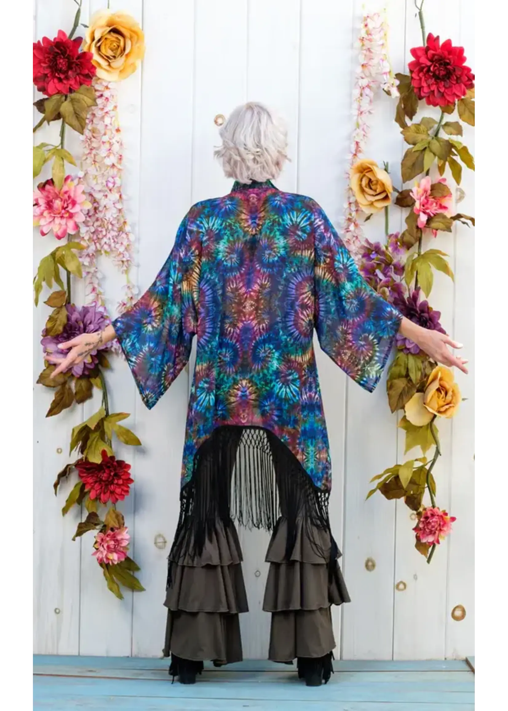 Warrior Within Designs Coral Swirl Kimono