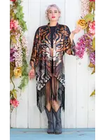 Warrior Within Designs Tigris - Android Jones Velvet Kimono