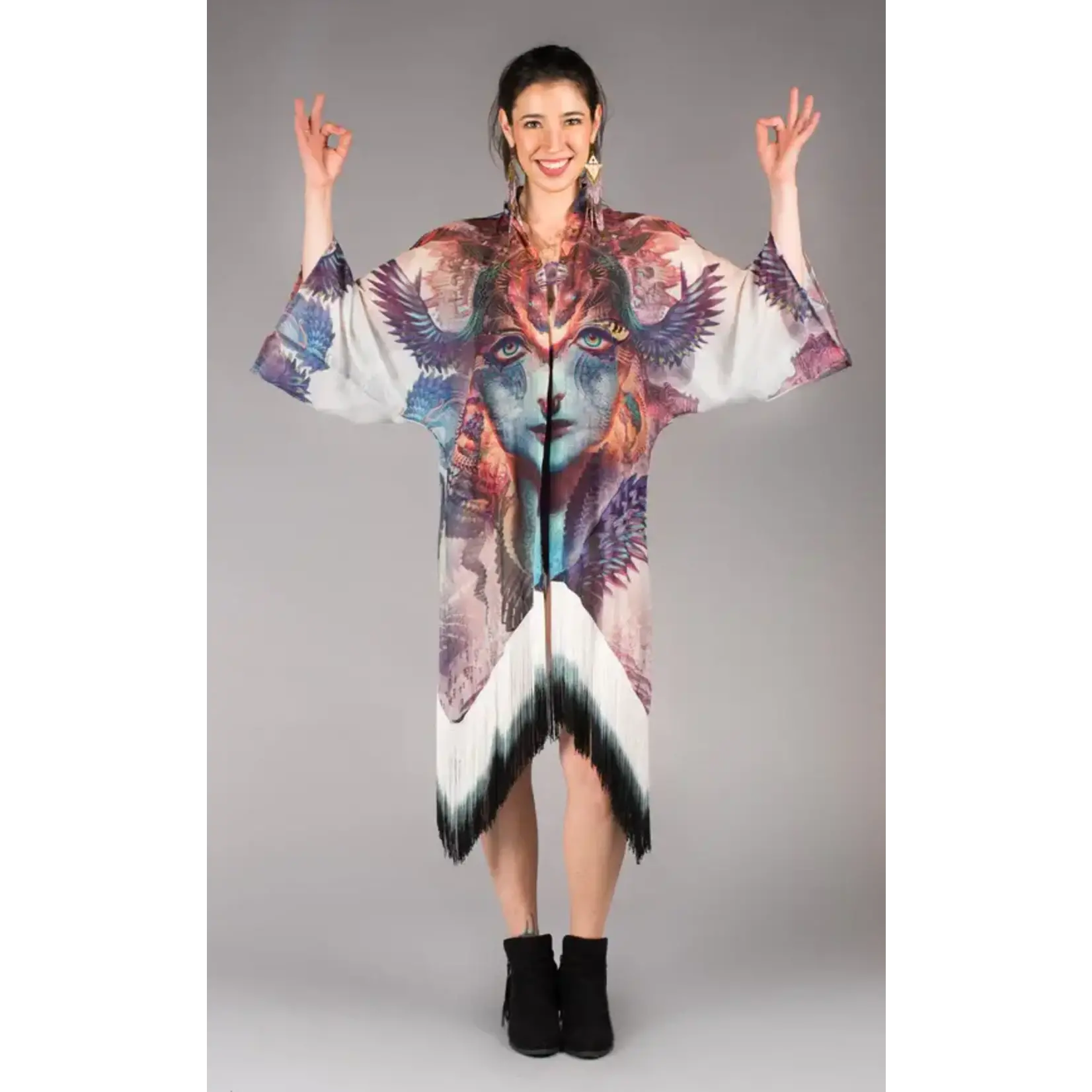 Warrior Within Designs Android Jones Kimono - "Dharma Dragon"