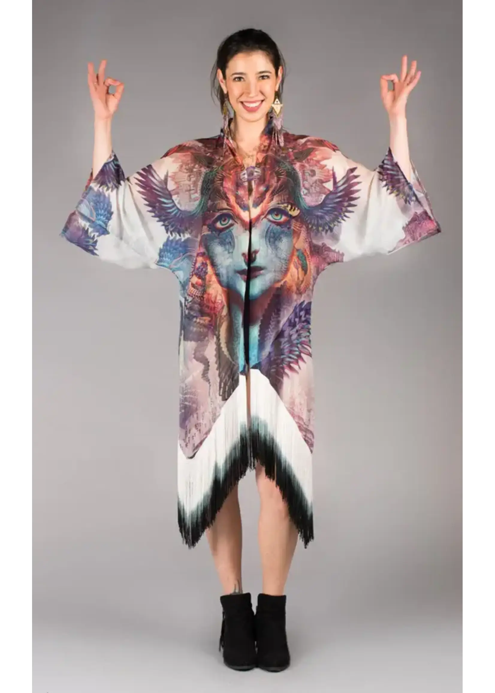 Warrior Within Designs Android Jones Kimono - "Dharma Dragon"