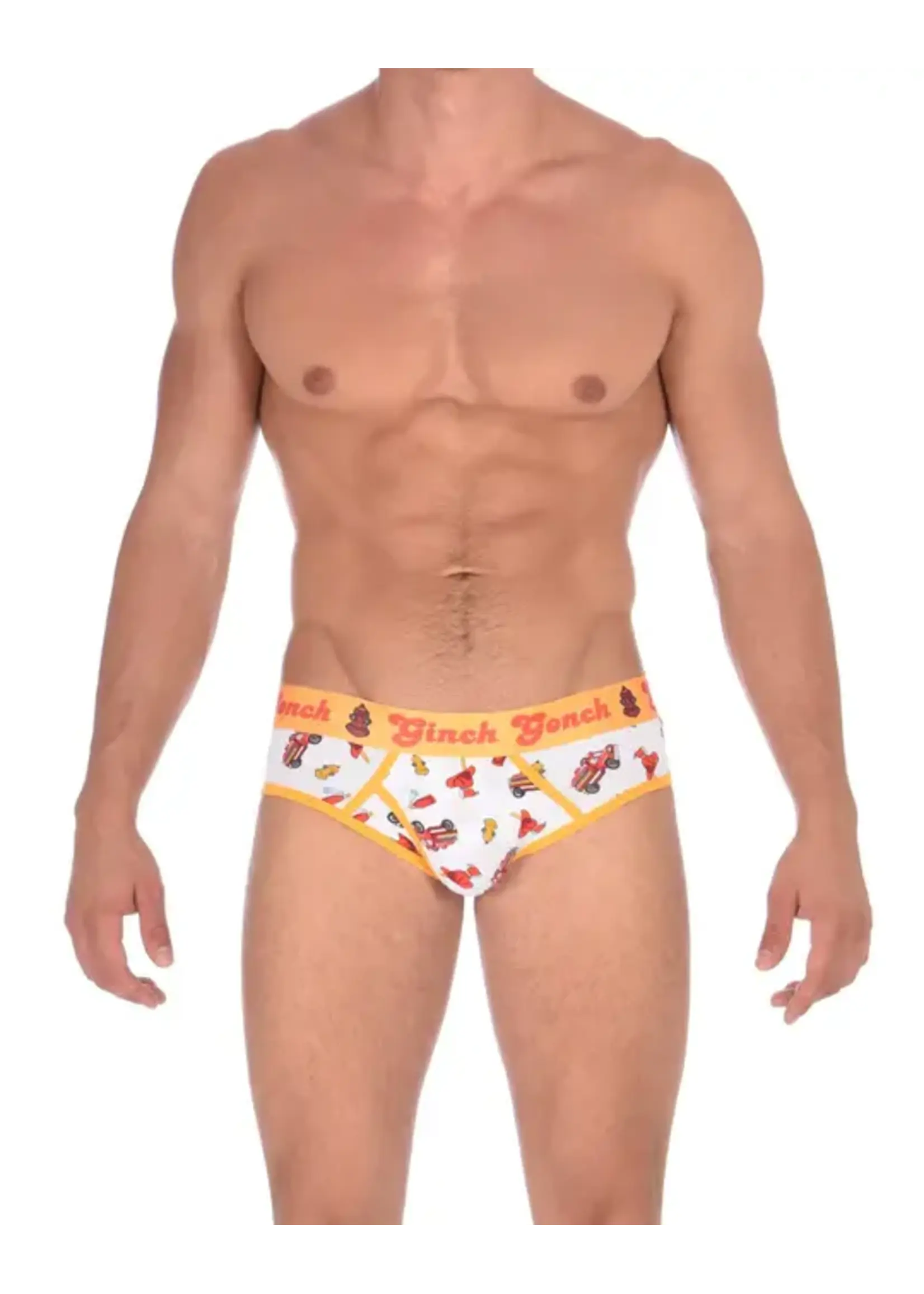 Ginch Gonch GG Fire Fighters Low Rise Brief SM