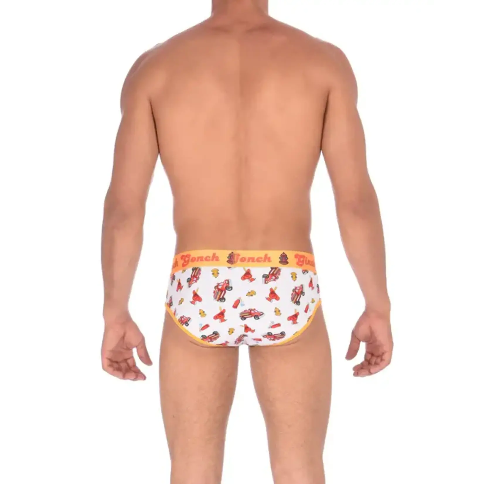 Ginch Gonch GG Fire Fighters Low Rise Brief MED