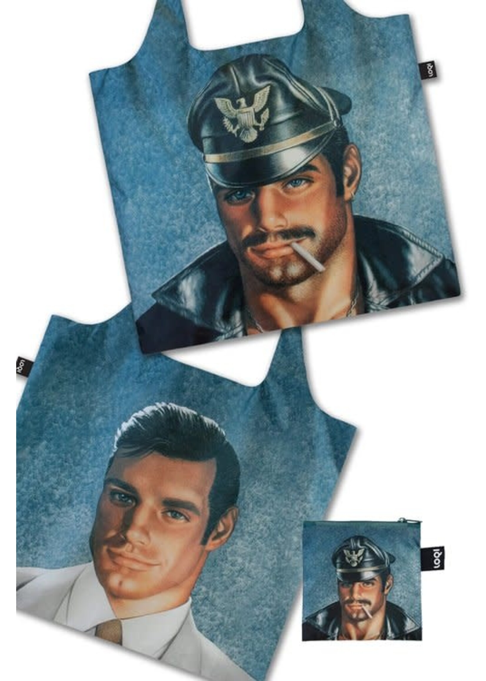 Tom of Finland Tom of Finland "Day/Night" Recycled Tote Bag